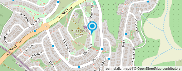 מפת הגעה אל דואר ישראל