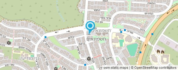 מפת הגעה אל דואר ישראל