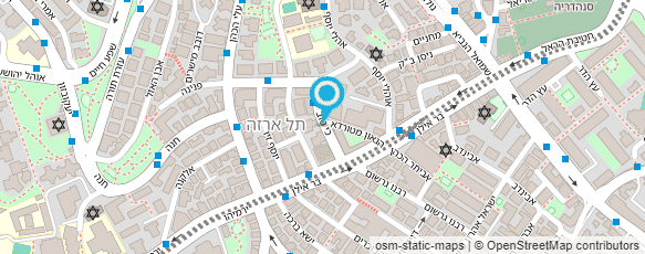 מפת הגעה אל בצלאל תשמישי קדושה