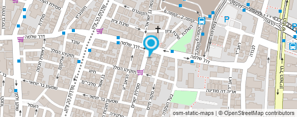 מפת הגעה אל פיצה פיפל- חברתית שכונתית