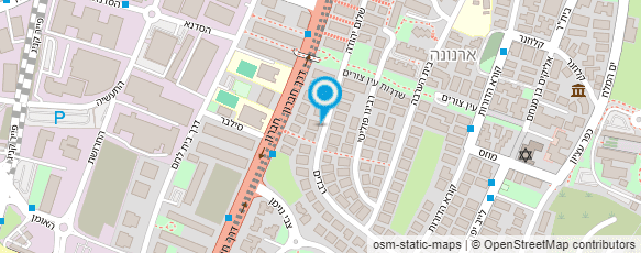 מפת הגעה אל עו"ד זיני הדסה