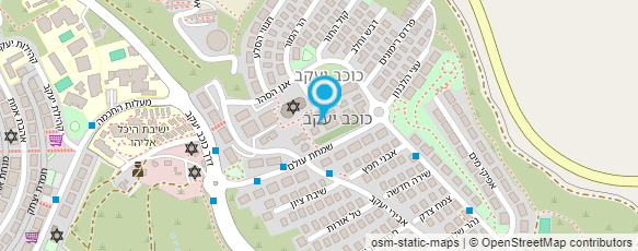 מפת הגעה אל דואר ישראל