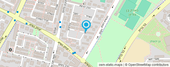 מפת הגעה אל עו"ד בוקובזה עידן