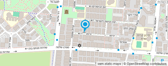 מפת הגעה אל udi texi vip