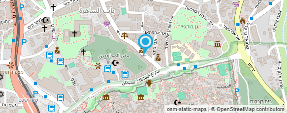 מפת הגעה אל עו"ד ונוטריון עסאם אבו-גזאלה