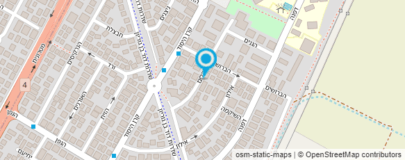 מפת הגעה אל ענבל לוי - makeup artist