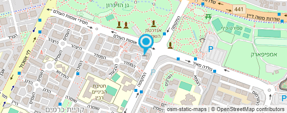 מפת הגעה אל סילבי אברהם - קוסמטיקה רפואית