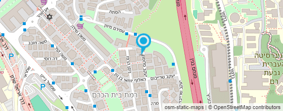 מפת הגעה אל ישראל רפאל