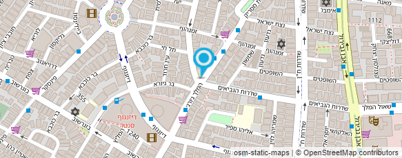 מפת הגעה אל סנדלרית אקספרס