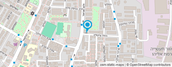 מפת הגעה אל דואר ישראל