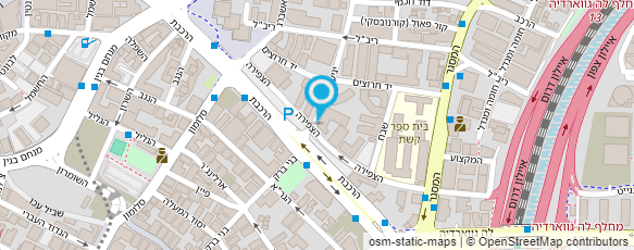 מפת הגעה אל עו"ד עוזרי דרור