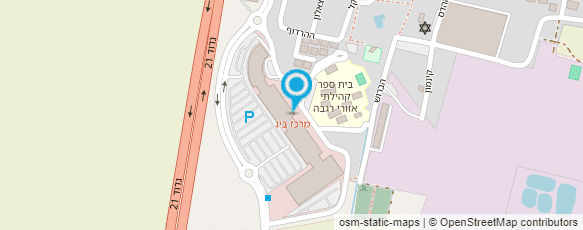 מפת הגעה אל משתלת רגבה מפת הגעה אל משתלת רגבה