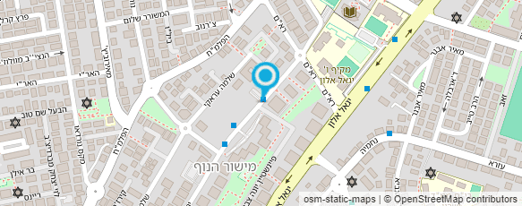 מפת הגעה אל ענבר כוכבי-זוסמן