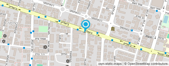 מפת הגעה אל מאפיית מודה אני