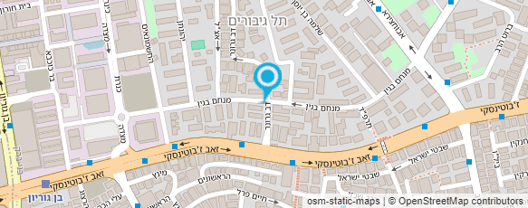 מפת הגעה אל RA איפור כלות וערב