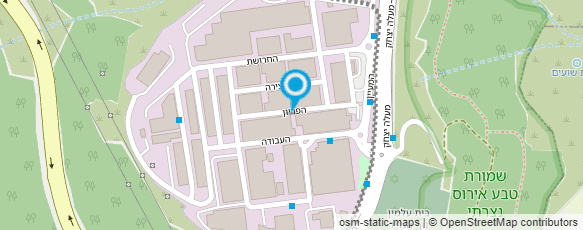 מפת הגעה אל מוסך כל-בו המומחים