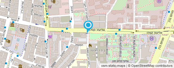 מפת הגעה אל אושיק קראוס חברת רואי חשבון