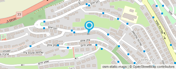 מפת הגעה אל מוניות מיכאל