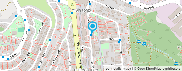 מפת הגעה אל עו"ד סלמאן ג'אנם