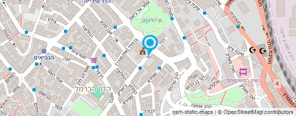 מפת הגעה אל עו"ד נחלי מטאנס שאער