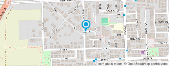 מפת הגעה אל חני רון