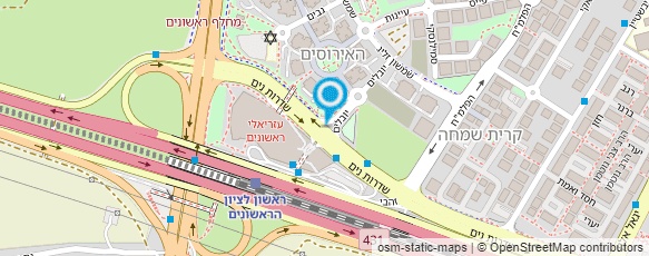 מפת הגעה אל אברהם הרשמן כץ - משרד עו"ד