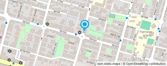 מפת הגעה אל יהודית אלנברג