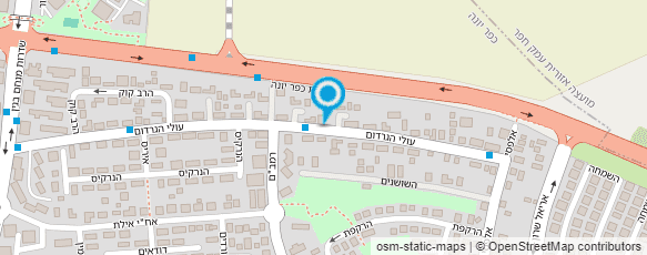 מפת הגעה אל צחי דברת משרד עו"ד