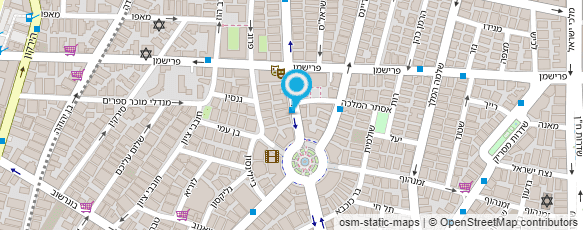 מפת הגעה אל עו"ד נוסבכר אריאל