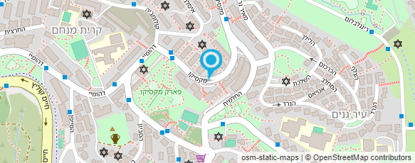 מפת הגעה אל עו"ד אשחר שאול