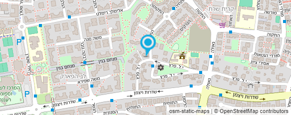 מפת הגעה אל עו"ד יעקב אהרון