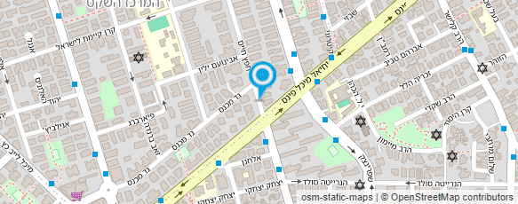 מפת הגעה אל דואר ישראל-מסירת דואר