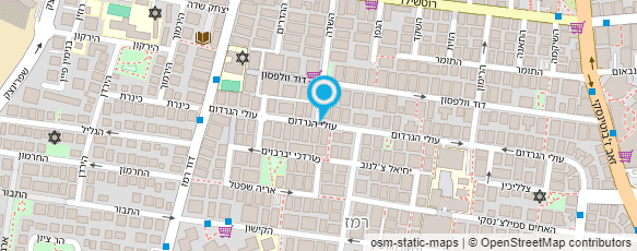 מפת הגעה אל עופר בנימין