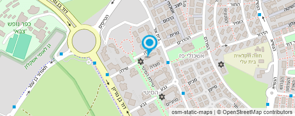 מפת הגעה אל עו"ד יוספי אופיר