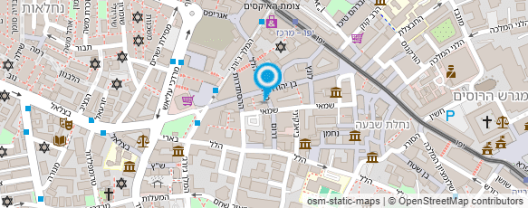 מפת הגעה אל בוטיק סנטרל בע"מ