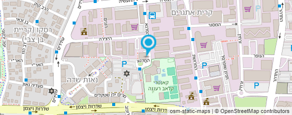 מפת הגעה אל עו"ד אודסר אלעד