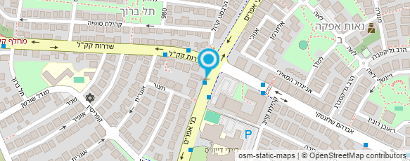 מפת הגעה אל עדנה זמיר