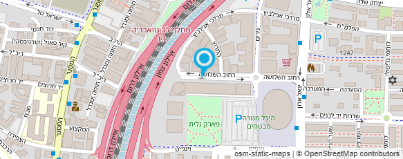 מפת הגעה אל דואר ישראל מפת הגעה אל דואר ישראל