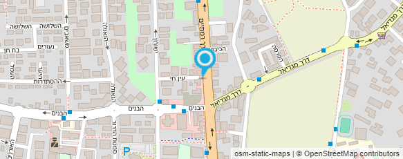 מפת הגעה אל אליהו פורמן