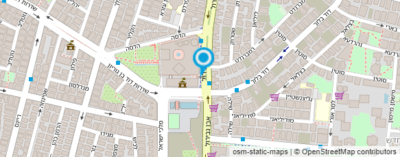 מפת הגעה אל דואר ישראל מפת הגעה אל דואר ישראל