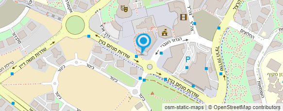 מפת הגעה אל החברה העירונית לתרבות