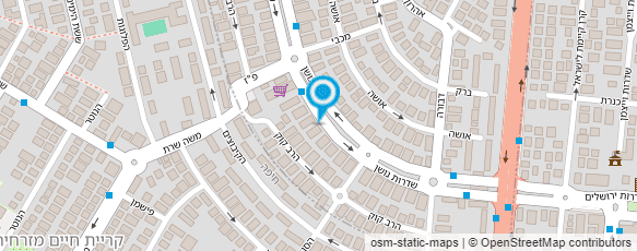 מפת הגעה אל עו"ד כהן סימה, דיני משפחה, מגשרת