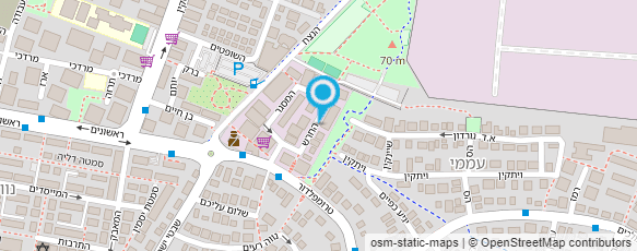 מפת הגעה אל המקום המבריק של בן