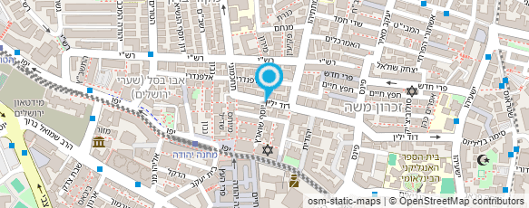 מפת הגעה אל עו"ד נקי דוד