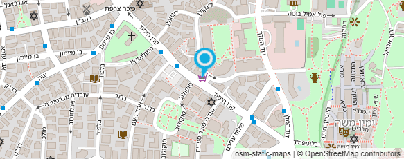 מפת הגעה אל עו"ד דוד רפופורט