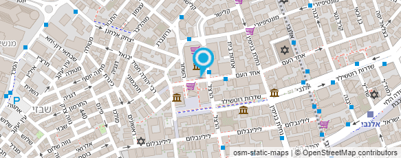 מפת הגעה אל בנק איגוד לישראל בע"מ