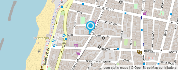 מפת הגעה אל TNS פיננסים