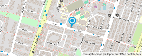 מפת הגעה אל רוני - חוג תפירה