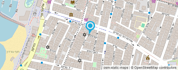 מפת הגעה אל עו"ד ומגשרת קזנסקי רינה