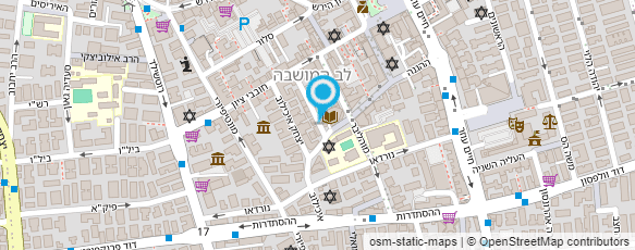 מפת הגעה אל עיר הבירה beer city